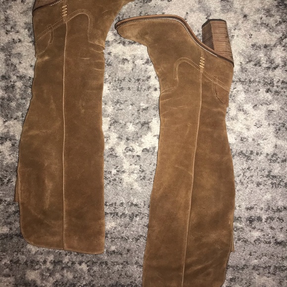 Dolce Vita Over The Knee Suede Boots - Picture 2 of 6